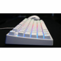Keyboard and Mouse Cherry White AZERTY