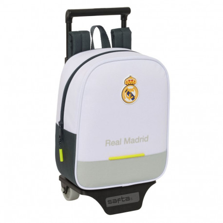 Kooliseljakott Real Madrid C.F. Valge 22 x 27 x 10 cm