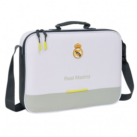 Kooliseljakott Real Madrid C.F. Valge 38 x 28 x 6 cm