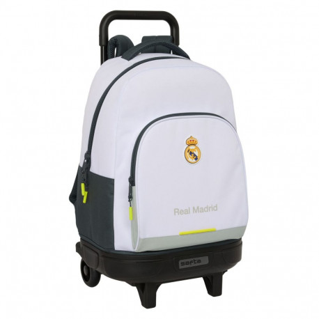 Kooliseljakott Real Madrid C.F. Valge 33 x 45 x 22 cm