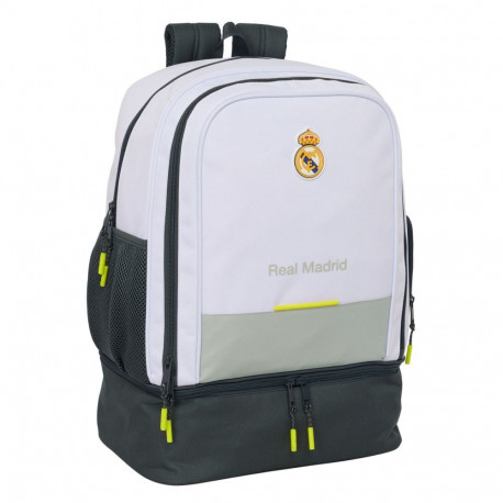 Kooliseljakott Real Madrid C.F. Valge 35 x 50 x 24 cm