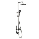 Shower Column Fontastock Grey Stainless steel ABS H 1/2" Mixer Tap