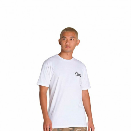 Men’s Short Sleeve T-Shirt Vans Death Grip Ss White - L