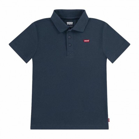 Children’s Short Sleeve Polo Shirt Levi's Lvb Back Neck Tape Blue - 5 Years
