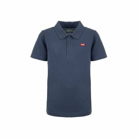 Children’s Short Sleeve Polo Shirt Levi's Lvb Back Neck Tape Blue - 14 Years