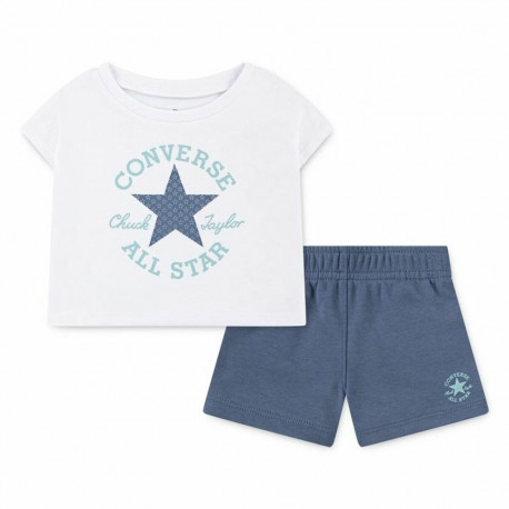 Set of clothes Converse Cnvg Boxy Tee Blue - 12 Months