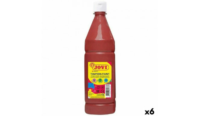 Tempera Jovi Brown 1 L (6 Units)