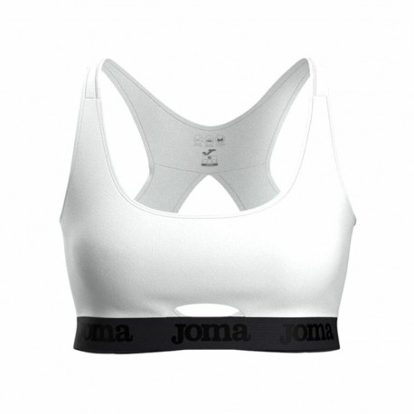 Sports Bra Joma Sport R-City Iconic White - L