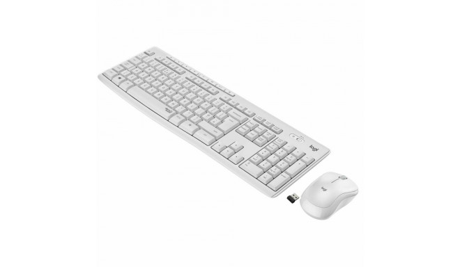 Klaviatuur Logitech 920-009823 Valge Hispaaniakeelne Qwerty QWERTY Qwerty UK