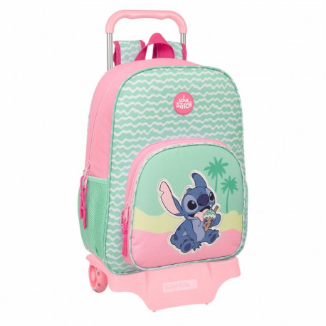 School Bag Lilo & Stitch Ice cream Pink 33 x 42 x 14 cm