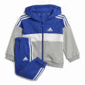 Sports Outfit for Baby Adidas I 3Stripes Tib Fleece Ts Infantil Blue