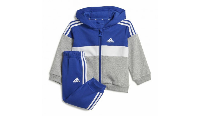 Sports Outfit for Baby Adidas I 3Stripes Tib Fleece Ts Infantil Blue