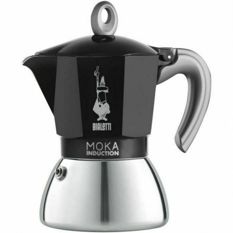 Italian Coffee Pot Bialetti 0006936/NP Black Metal Aluminium