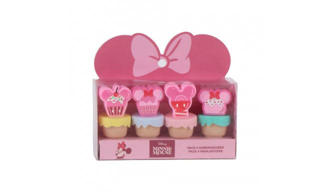Markerite komplekt Minnie Mouse Roosa 5 Tükid