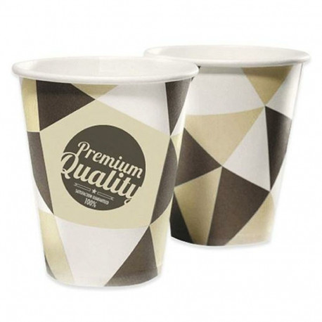 Set of reusable glasses Maxi Products Cardboard 250 ml 50 Pieces