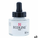 Watercolours Talens Ecoline White 30 ml (3 Units)