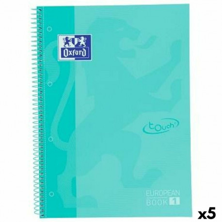 Book of Rings Oxford TOUCH EUROPEANBOOK Mint A4 80 Sheets (5 Units)