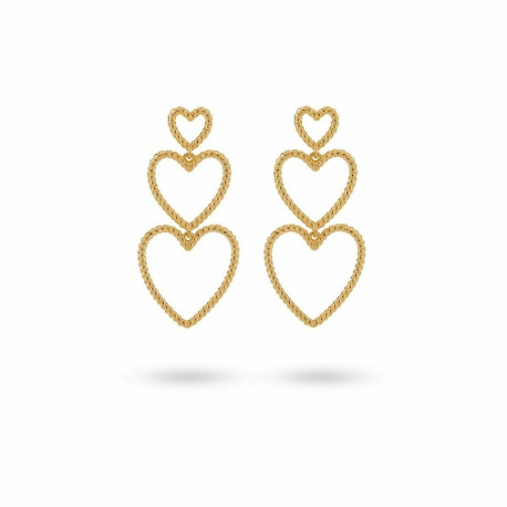 Ladies' Earrings 24KAE 42442Y Golden