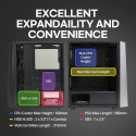 ATX Semi-tower Korpus Zalman S4 Plus Must