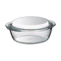 Casserole with lid Pyrex Essentials Transparent 32 L