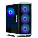 ATX Semi-tower Korpus Zalman M4 WHITE Valge Must