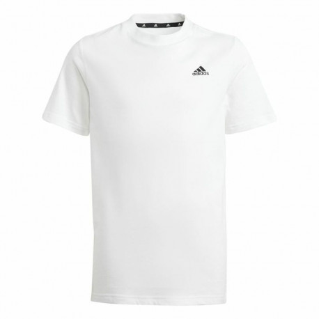 Child's Short Sleeve T-Shirt Adidas U Sl White - 13-14 Years