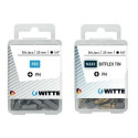 Bit set WITTE Phillips PH2 25 Units 25 Pieces