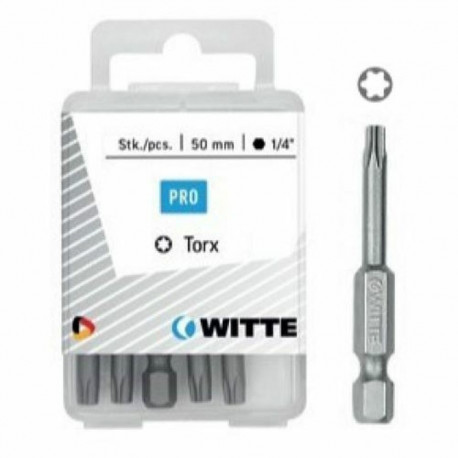 Otsakukomplekt WITTE Torx TX 30 5 Ühikut
