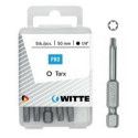 Bit set WITTE Torx TX 25 5 Units