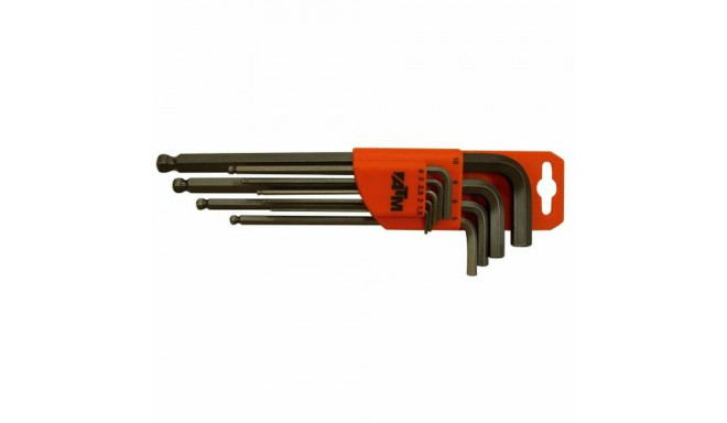 Allen Key Set ATM 1,5 - 10 mm Hexagonal Allen Key Set 9 Pieces (9Units)