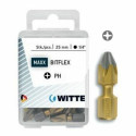 Bit set WITTE PH 1 DIAMOND FLEX PH1 5 Units