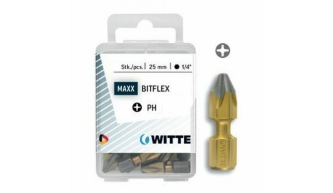 Bit set WITTE PH 1 DIAMOND FLEX PH1 5 Units