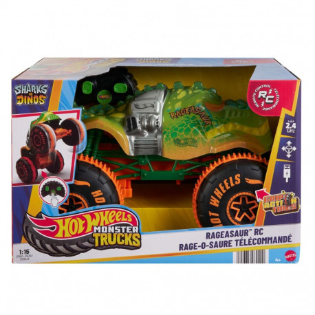 Kaugjuhitav Auto Hot Wheels Monster Trucks Samsh O Saurus 1:15
