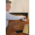 2-socket plugboard without power switch Brennenstuhl 1153520222 3600 W USB x 2 Tablecloth (1,8 m)