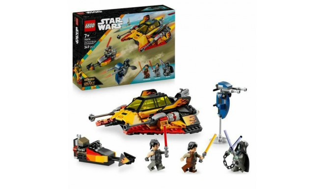 Konstruktsioon komplekt Lego 75414 The Force Burner Snowspeeder 349 Tükid, osad