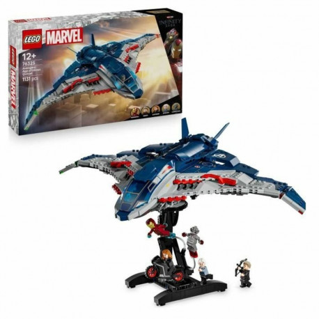 Konstruktsioon komplekt Lego 76325 Age of Ultron Quinjet 1131 Tükid, osad