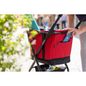 Shopping cart Carlett CUBE S RUBY Red