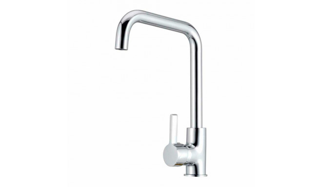 Mixer Tap Verhal Silver Brass C-shaped
