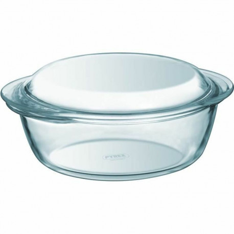 Casserole Pyrex Transparent 1,6 L 24 x 20 x 11 cm Ø 27 cm