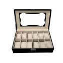 Karp kellade jaoks Versa Must Polüuretaan Paber Peegel Puit MDF 20 x 8,5 x 32,5 cm
