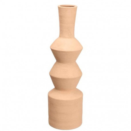 Vase Gift Decor 20028-CLS 20028-CLS Brown Ceramic Geometric 15 x 60 x 15 cm