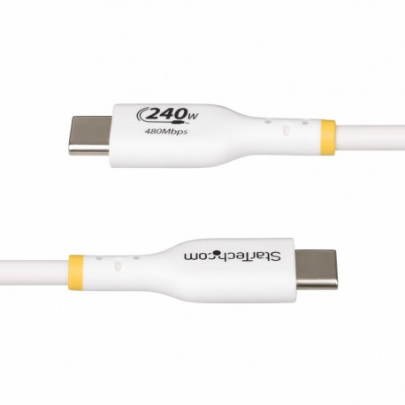 USB-kaabel Startech USB2EPR1MW Valge 1 m