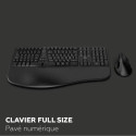 Keyboard and Mouse Mobility Lab Ergo C30W Black
