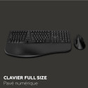Keyboard and Mouse Mobility Lab Ergo C30W Black