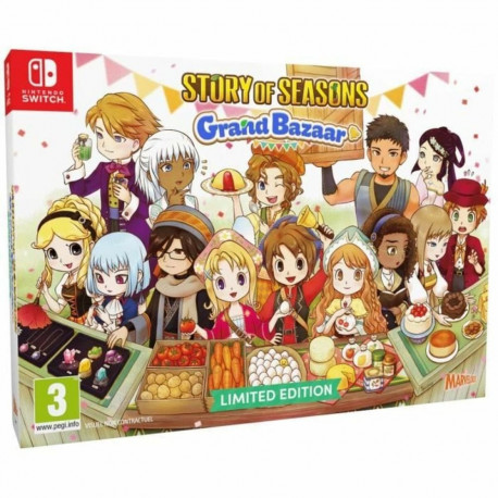 Videomäng Switch konsoolile Just For Games Story of Seasons Grand Bazaar : Limited Edition