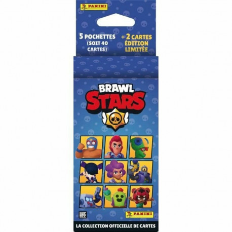 Kogumiskaartide pakk Panini BRAWL STARS 40 Tükid, osad