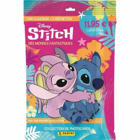 Kogumiskaartide pakk Panini Stitch Fantasy Worlds 15 Tükid, osad