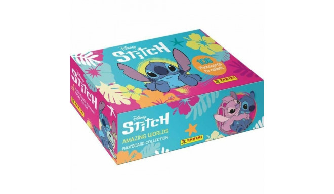 Kogumiskaartide pakk Panini Stitch Amazing Worlds 120 Tükid, osad
