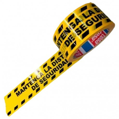 Kleeplint TESA Kollane Must 33 m