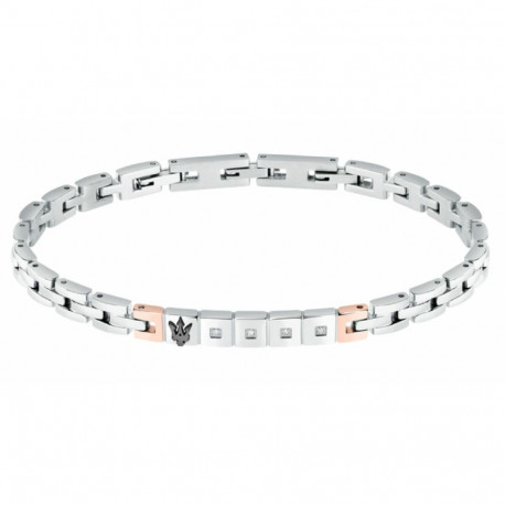 Men's Bracelet Maserati JM423ATY19 Stainless steel 21,5 cm